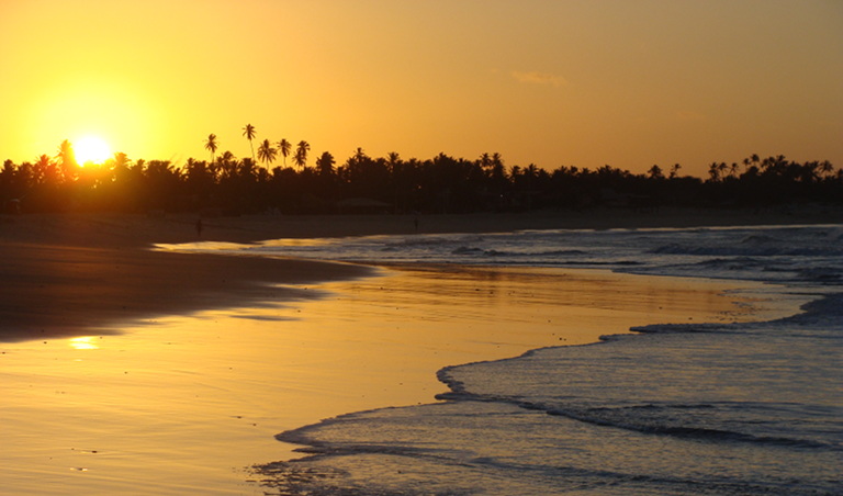 Strand in Brasilien